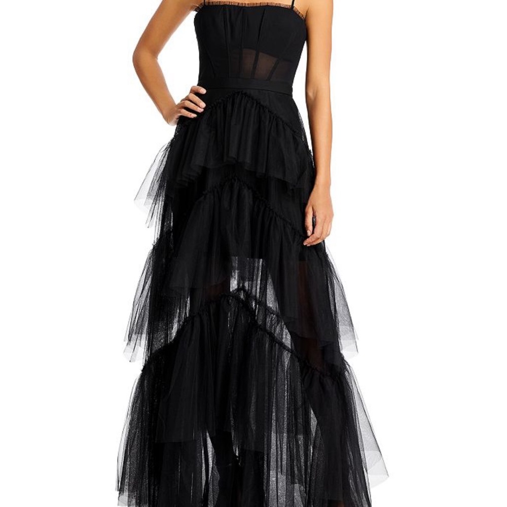 Bcbg tulle corset essential gown